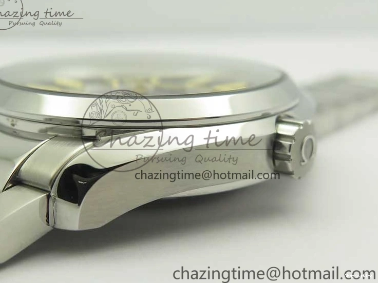 0127 Aqua Terra 150M SS VSF 1:1 Best Edition Blue Wave Textured Dial YG Hand on SS Bracelet A8500 Super Clone Sporty 8026